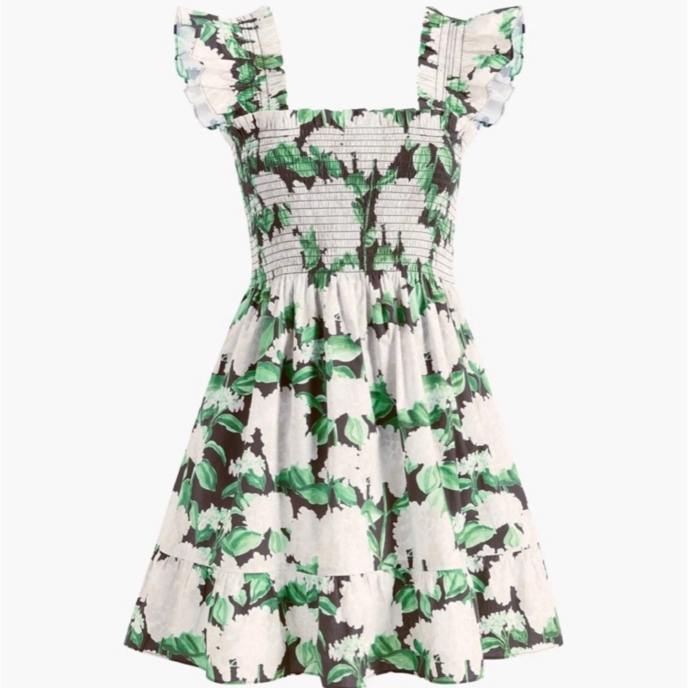 Floral Ruffle Mini Dress